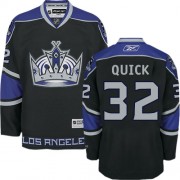 Reebok Los Angeles Kings NO.32 Jonathan Quick Youth Jersey (Black Authentic Third)