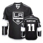 Reebok Los Angeles Kings NO.11 Anze Kopitar Men's Jersey (Black Authentic Home)