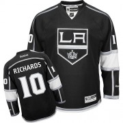 Reebok Los Angeles Kings NO.10 Mike Richards Men's Jersey (Black Authentic Home)
