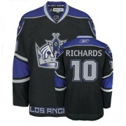 Reebok Los Angeles Kings NO.10 Mike Richards Men's Jersey (Black Authentic Third)