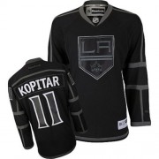 Reebok Los Angeles Kings NO.11 Anze Kopitar Men's Jersey (Black Ice Premier)