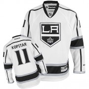Reebok Los Angeles Kings NO.11 Anze Kopitar Men's Jersey (White Authentic Away)